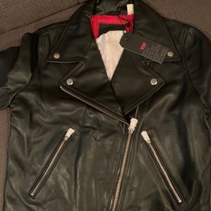 Levi’s Leather Motto Jacket